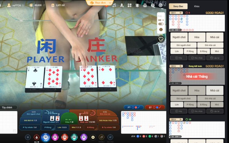 Baccarat, trò chơi không nên bỏ qua khi truy cập casino Bet88